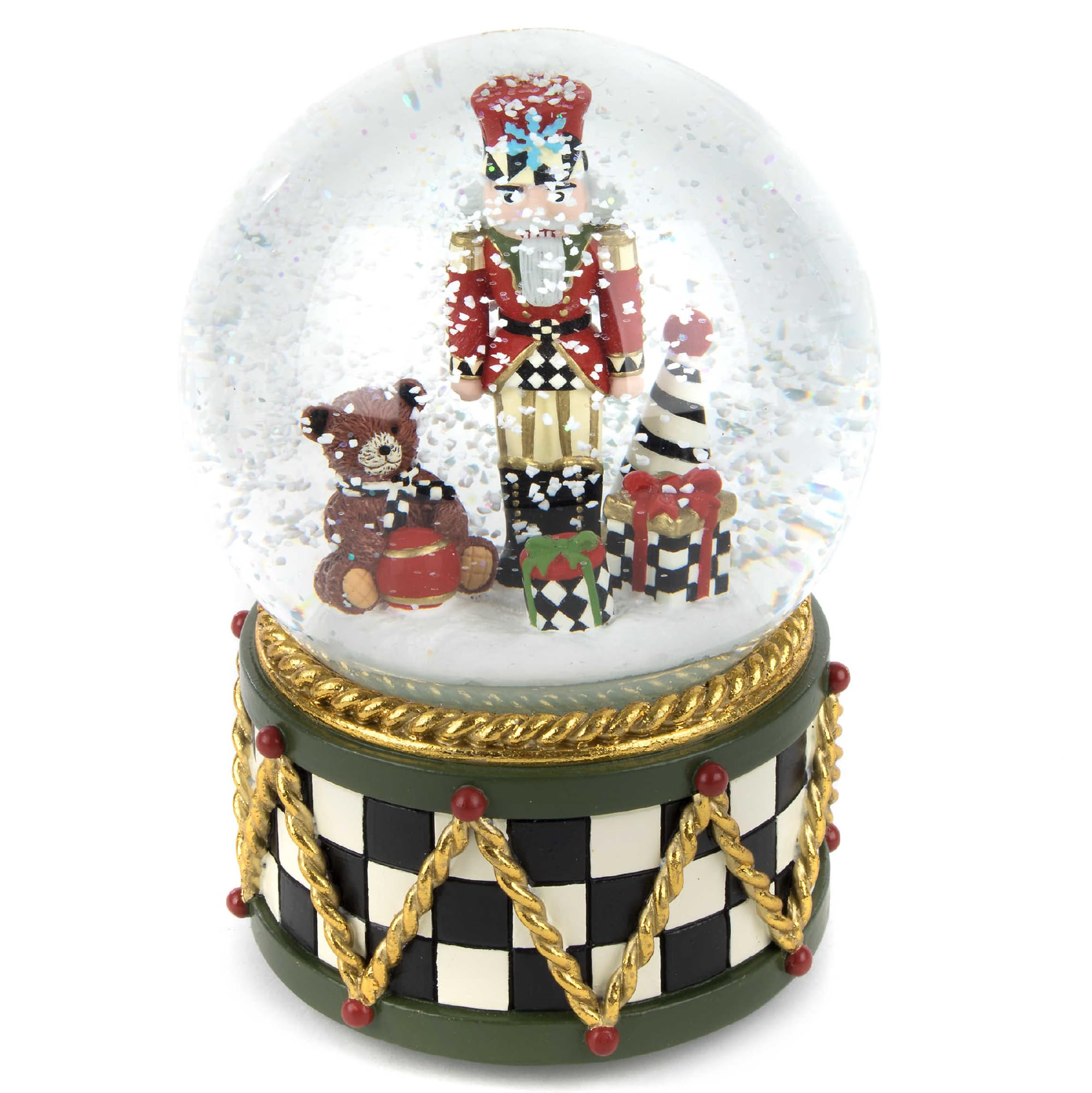Mackenzie Childs マッケンジーチャイルズ スノードーム Amazon.com: MACKENZIE-CHILDS Snow Globe, Christmas Decor for